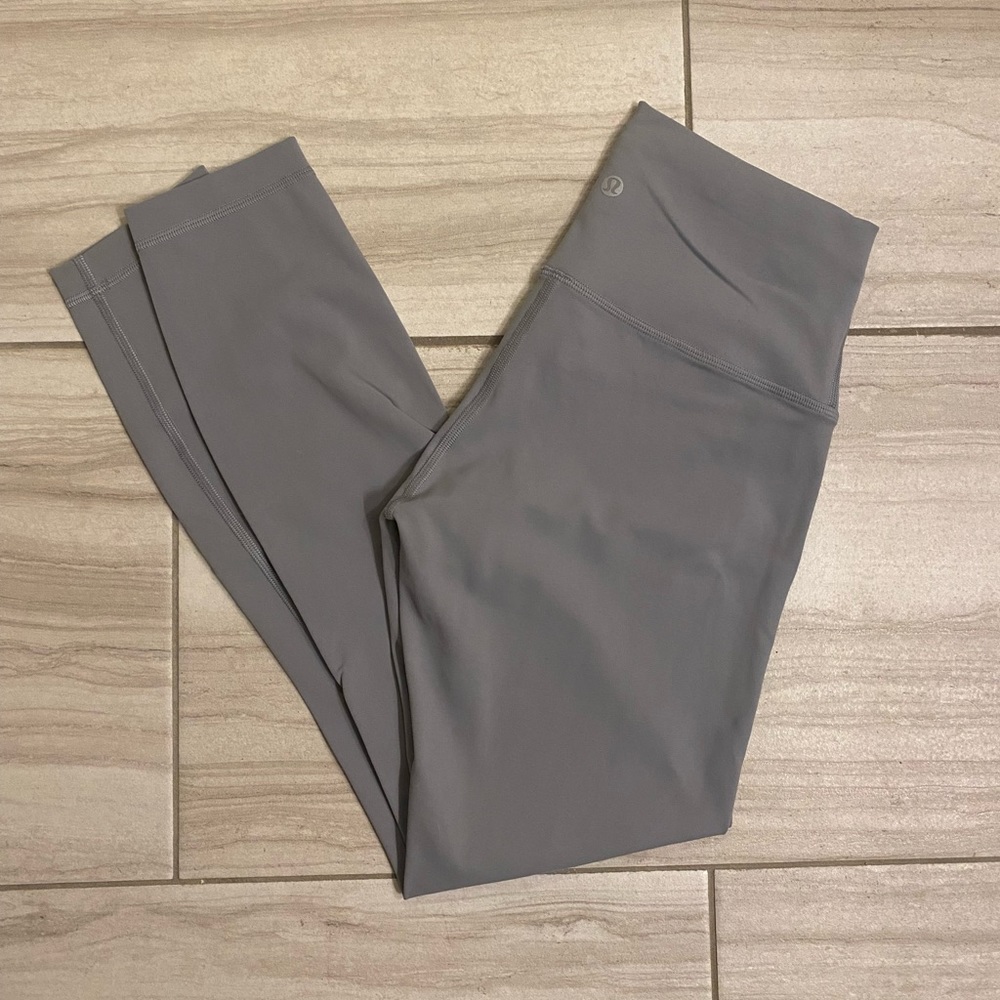 Lululemon Wunder Train High Rise Tight 25” Rhino Grey - 6